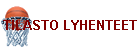 TILASTO LYHENTEET